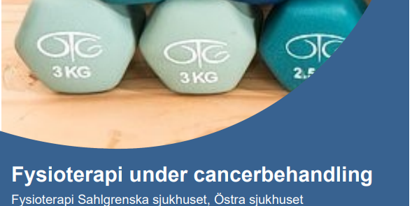 104. Fysioterapi under cancerbehandling